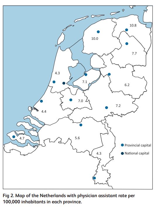 In the Netherlands, unlike the UK at present, #physicianassociates have full prescribing rights. Get a fuller picture of the Netherlands PA workforce in this recent article.  @FPARCP
 ow.ly/Ln4050LhIZH