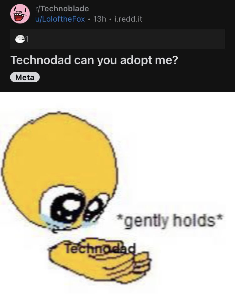 technodadreddit's tweet photo. ADOPTED !! https://t.co/GHlpXJNtN5
