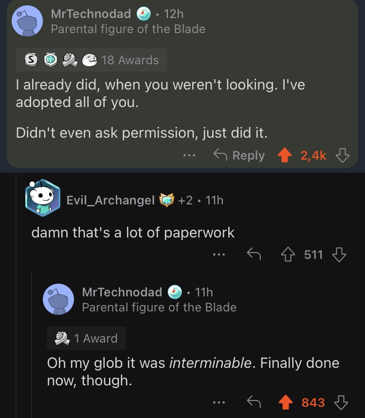 technodadreddit's tweet photo. ADOPTED !! https://t.co/GHlpXJNtN5