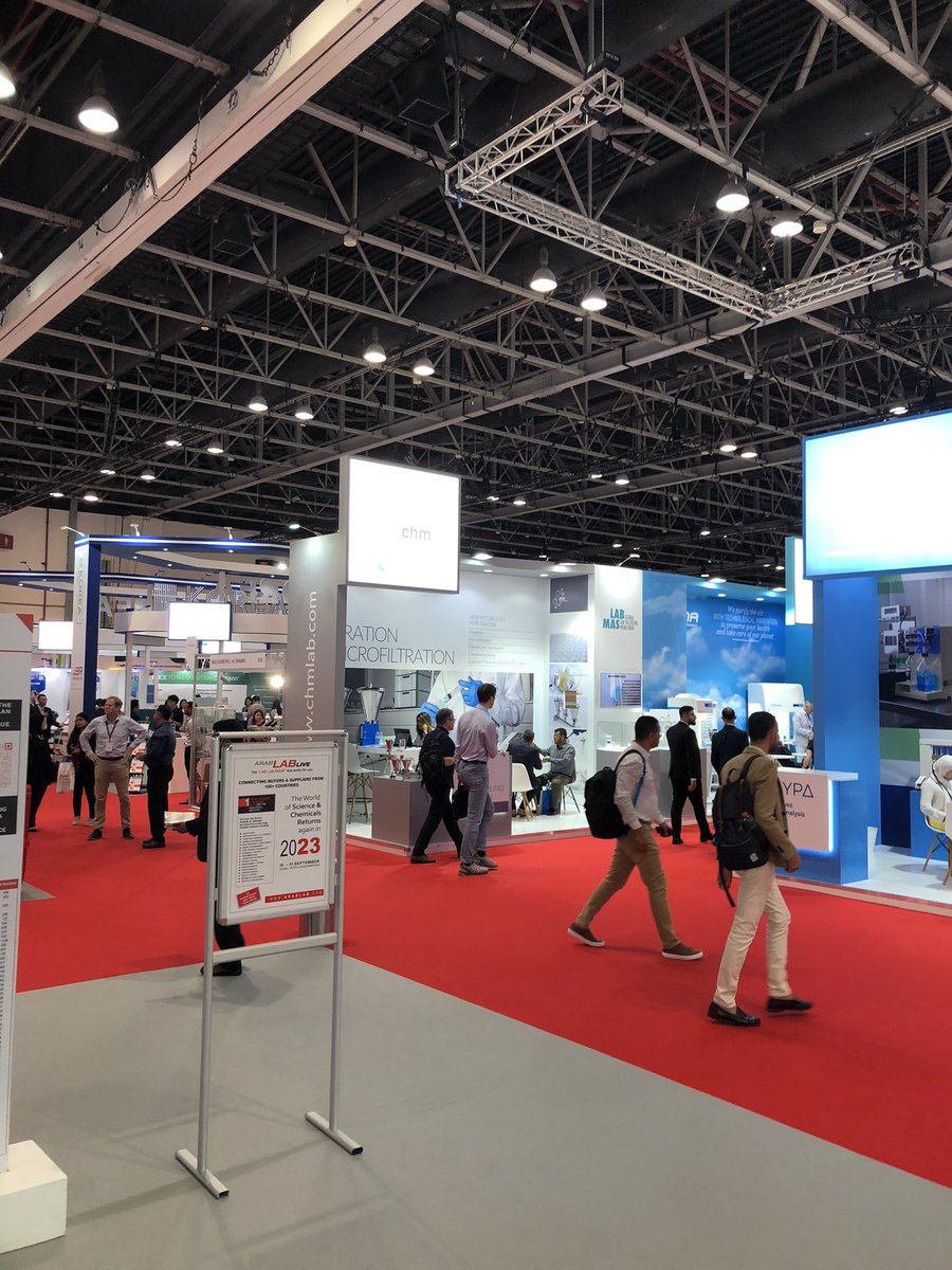 BWaqalevu's tweet image. Arab Lab 2022 at the Dubai World Trade Center, showcasing the latest technology in the global Laboratory &amp;amp; Analytical Industry. #arablab2022
