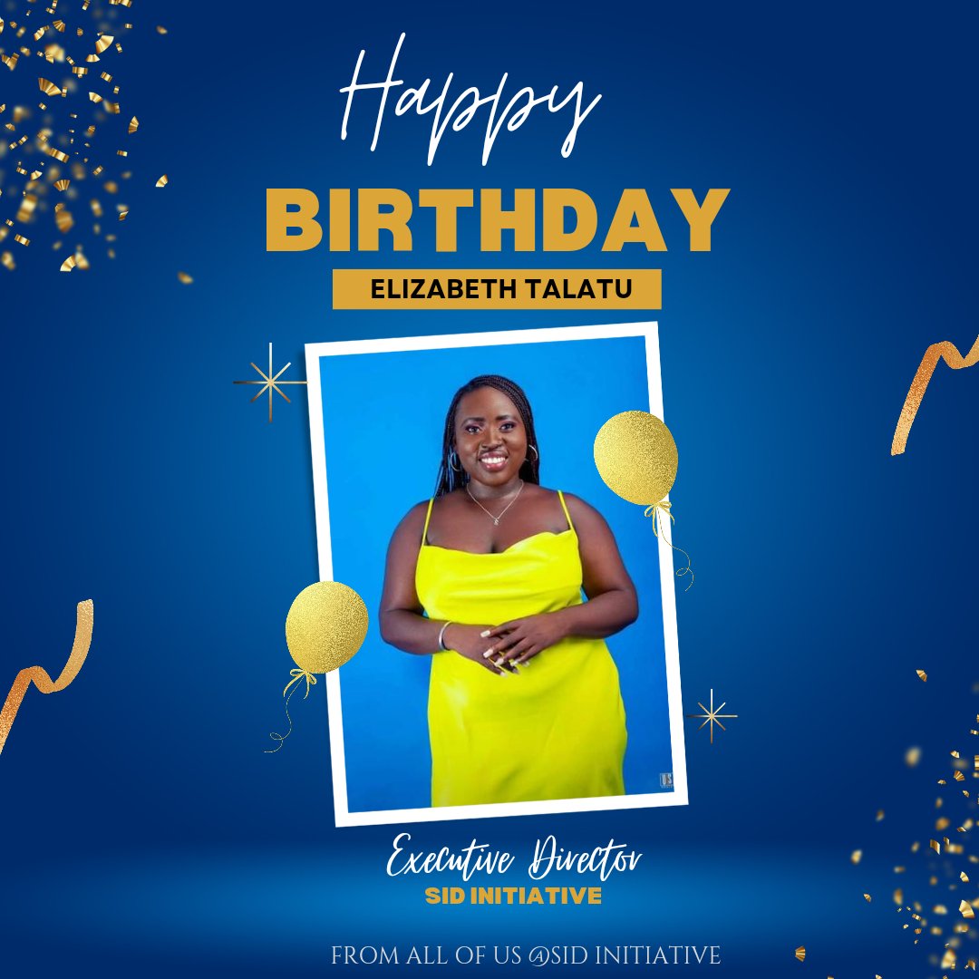 Your commitment and devotion over the years have not gone unnoticed. Thanks for being a gentle and kind mentor to us all. We want to celebrate another year of joy and cheer with you. May your life be full of kindness and happiness.Happy Birthday @elizabethtalatu 
#srhradvocate