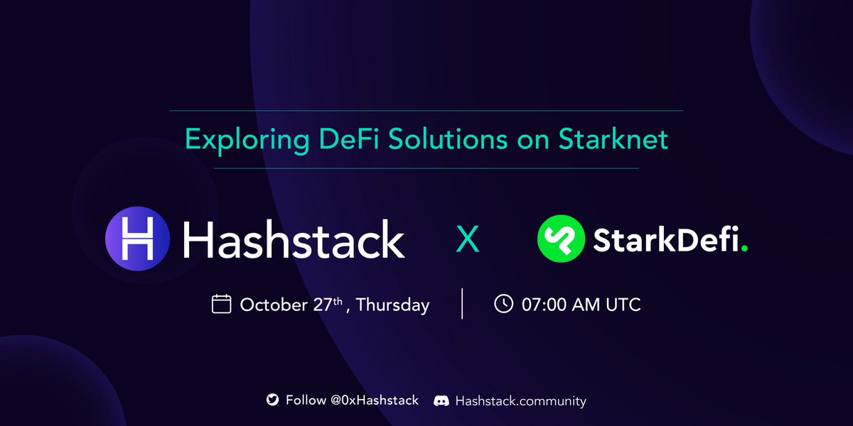Hashstack | Borrow 5x collateral tweet media