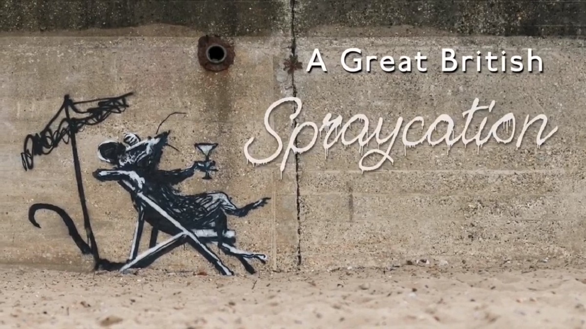 Banksy: A Great British Spraycation  👇 streetartutopia.com/2021/08/14/ban…