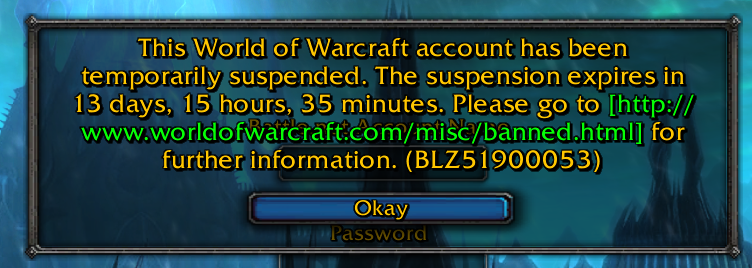 This random bans are getting out of control.
I streamed 300h of Wotlk as a fulltime-streamer this month. Every piece of Gold is transparent onstream and obtained by playing the game.

Am I allowed to continue to work to pay my rent pretty please?
<a href="/Warcraft/">World of Warcraft</a>  
<a href="/WarcraftDevs/">WarcraftDevs</a>