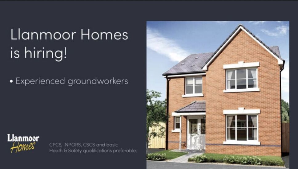 LlanmoorHomes's tweet image. We're hiring! Are you an experienced Ground Worker looking for long-term work on an immediate basis in South Wales?

Please contact us today to express interest 👉 jobs@llanmoor-homes.co.uk or call 01443 228413.

#llanmoorhomes #hiring #jobsearch #southwales #groundworkers