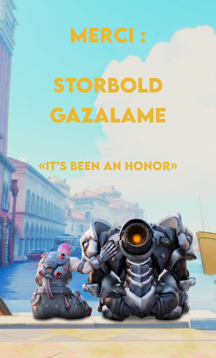 "It's been an HONOR !"✊

Merci à vous <a href="/RStorbold/">Storbold</a> et <a href="/gazalame15/">Gaspard / Gazalam</a> pour avoir tenu la Front-Line de notre équipe !🛡️

🤜#42Win🤛