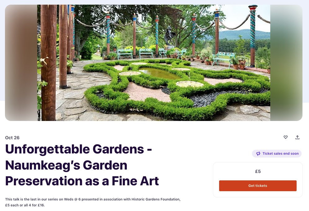 Historic Gardens tweet media