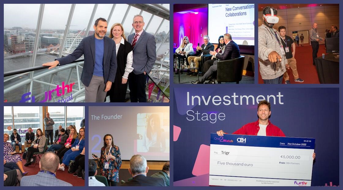 Furthr_ie's tweet photo. A HUGE thank you to everyone who made #FurthrFestival happen last Friday. Our team is still on a high, but we couldn't have done it without our colleagues, speakers, exhibitors, sponsors, interns, attendees and the Convention Centre team. Watch out for footage soon! https://t.co/Qa7DdjGE8M