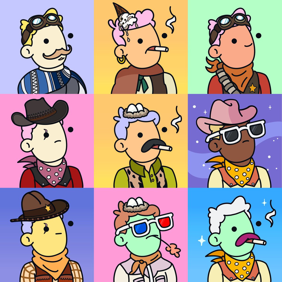 Cool Cowboys | Mint is Live tweet media