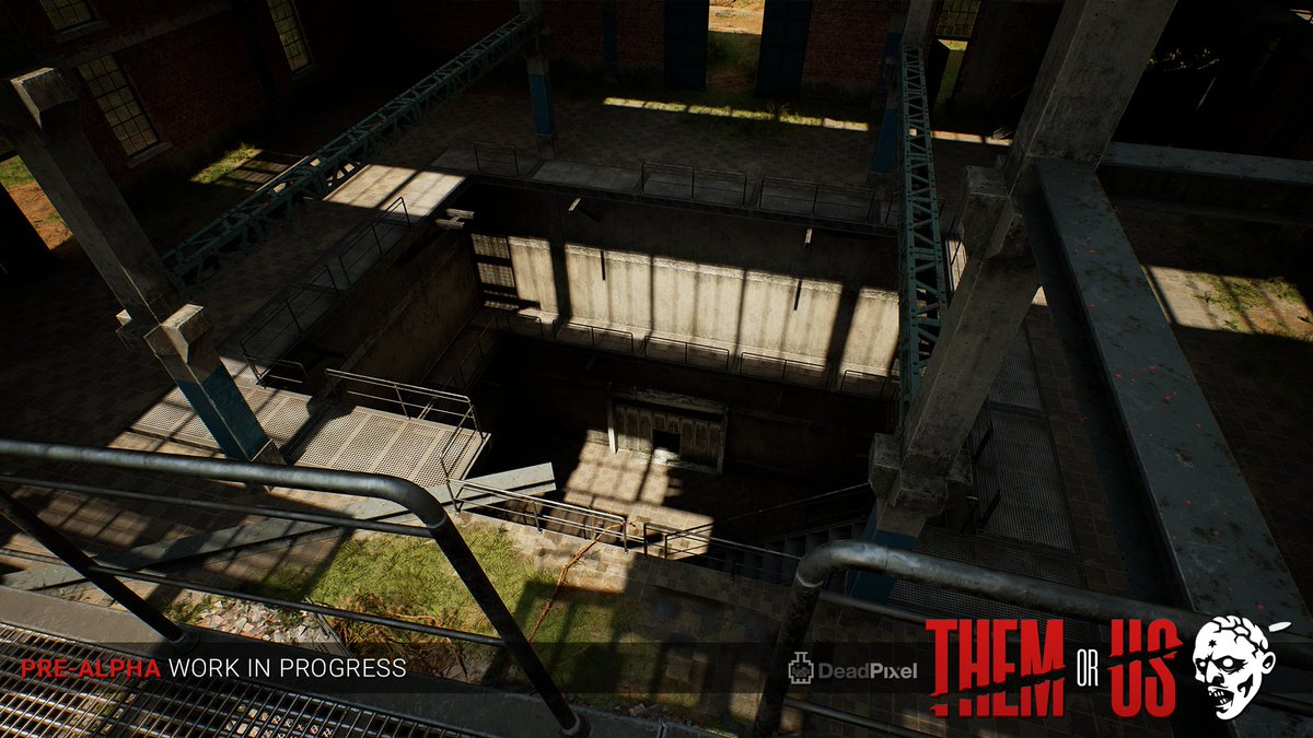 ThemOrUs_Game's tweet photo. What's going on down there ⁉️ 
Could be dangerous... Should we check it out? 🔦

⚡️Tag someone you think would explore this!

💖Wishlist on Steam at https://t.co/p9iU2lQ0CU

#indiegame #gaming #videogame #survival #steamwishlist #PCGaming #zombies #postapocalyptic #OpenWorld #UE5 https://t.co/c6U5Mqzxdu