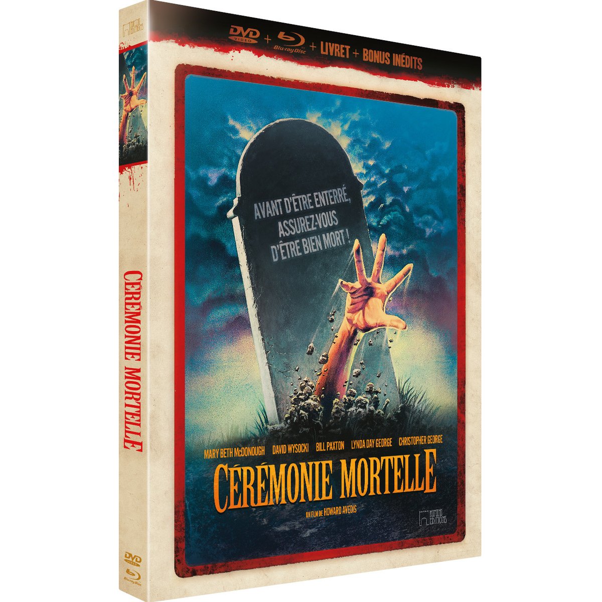 Regard_Critique's tweet photo. Une vraie petite friandise issue de la longue lignée des slashers ayant fait les beaux jours des rayonnages des vidéo-clubs.
Notre test du Bluray : https://t.co/pHawjIoMhH
#Bluray #CérémonieMortelle #Mortuary #BillPaxton #slasher #HowardAvedis #JohnCacavas #RiminiEditions https://t.co/kpWqPADEVU