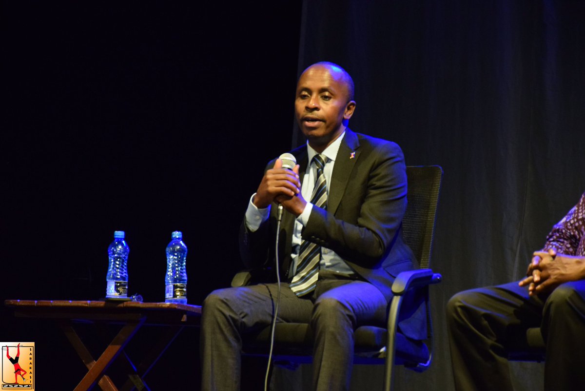 SarakasiTrust's tweet photo. " A people get the government that they deserve. We in the arts must carry on our due diligence to ensure that the installed government works for the sector."
Dagoretti South MP, @KiarieJohn  speaking at the @PangasanaaKE #psfcommissioning https://t.co/CRMBkr6s1l