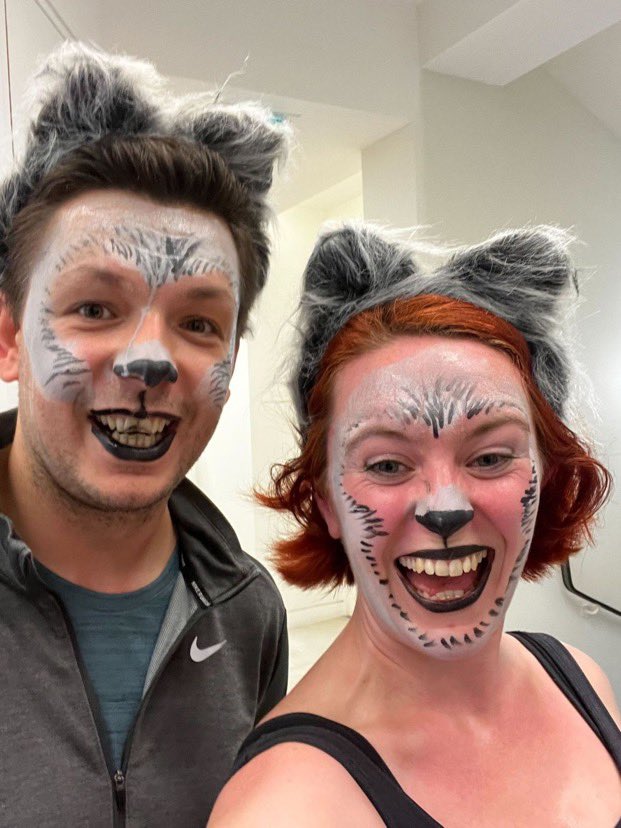 raconteurpeople's tweet photo. Our charity month with Ministry of Stories is still ongoing. Last week some of the raconteur team ran 5k as werewolves for one of our spooky activities 🐺 click here to donate: https://t.co/hDdw9GE7tH https://t.co/Dol7kMYWAK