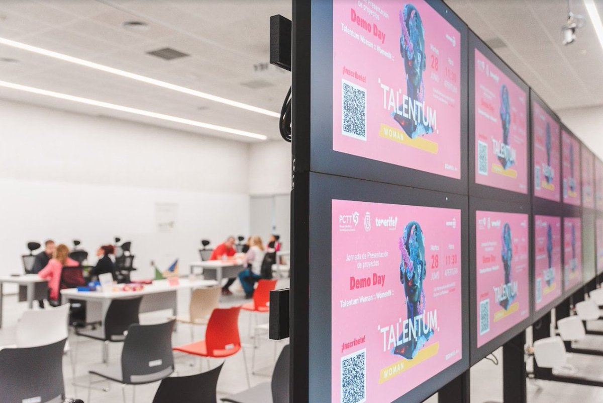 PCTTenerife's tweet photo. ¡Ampliamos plazo de inscripción para #TalentumWoman!

- Captación de proyectos empresariales
- Formación y mentorización 
- Seguimiento y networking
- Celebración del Pitch Dating y DemoDay 

Si tienes una #idea o #proyecto ¡este es tu programa!

📝 https://t.co/BpHcFhNCvc https://t.co/DI5g7GLmVO