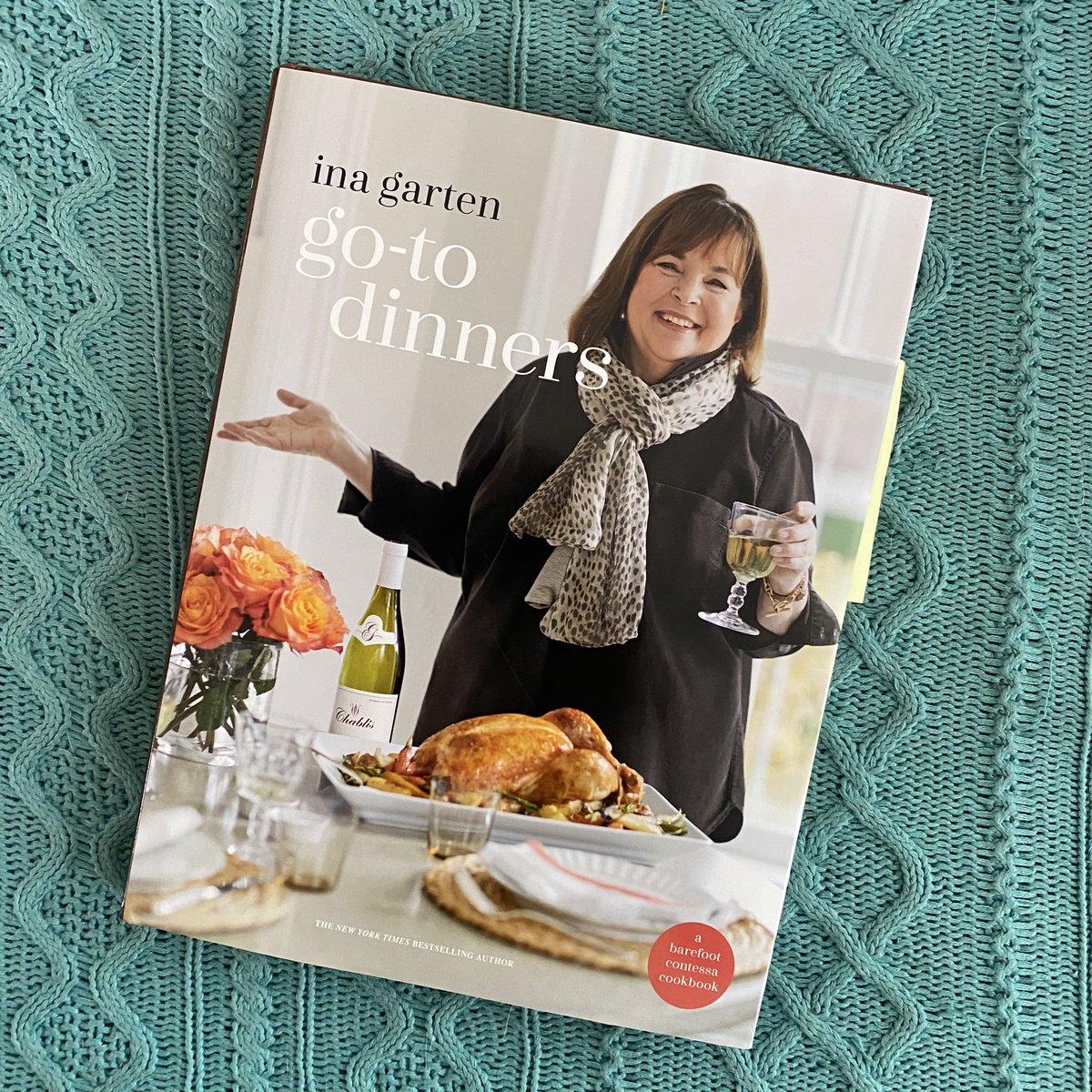 And Happy Publication Day to the divine @inagarten for #GoToDinners! Also, see tweet ⤵️