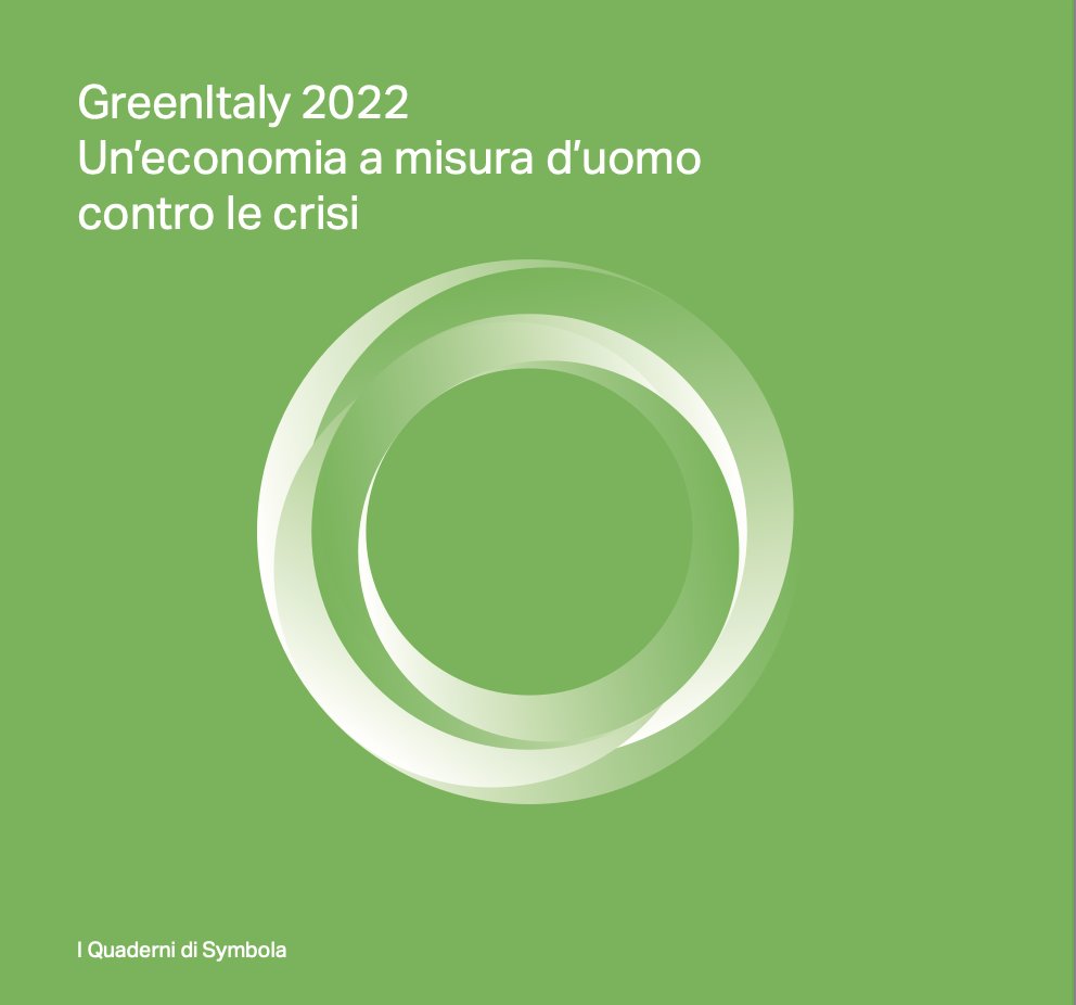 SymbolaFondazio's tweet photo. ‼️#andreaprete presidente di @unioncamere conclude la presentazione del rapporto #greenitaly2022 e ricorda che mondo produttivo è attento ai temi della #sostenibilità ambientale e guarda con interesse alle potenzialità delle #rinnovabili.
📗 https://t.co/MVx5jDk4Ow https://t.co/poc9yUKo2c