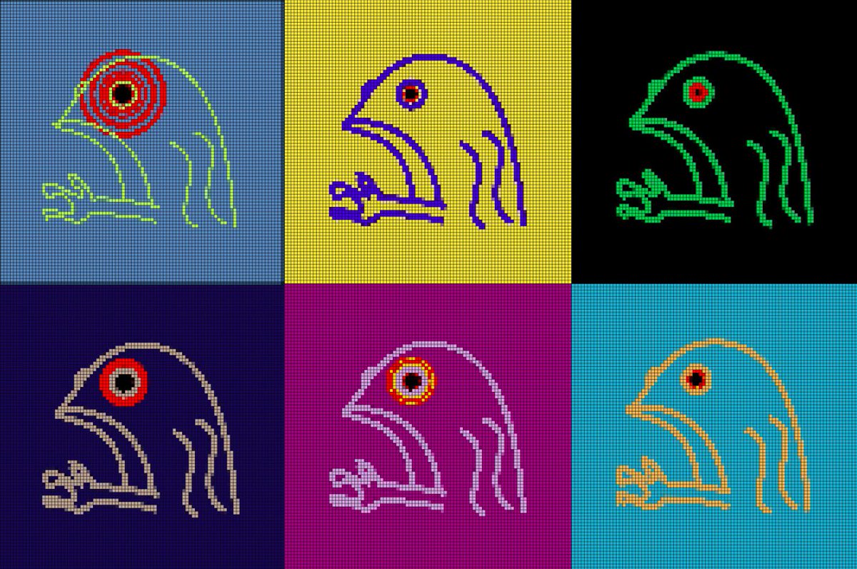 Mosaic series
And the mosaic series completes the list!

モザイクシリーズ
そしてモザイクシリーズもリスト完了！

#NFT #NFTArt #Digitalart #programming