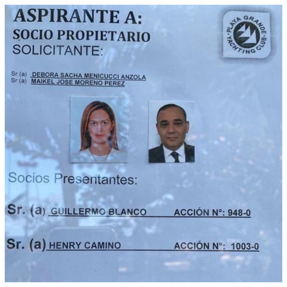 abogadosvenezu1's tweet photo. DOBLE HOMICIDA

será

SOCIO

del

CLUB

PLAYA GRANDE YACHTING CLUB👇

Lo
Presenta Camino, el yerno de José Simón Elarba (FOSPUCA)

Ya el
DOBLE HOMICIDA
compró un puesto para
su
LUJOSO YATE🛥de $5 MILLONES de DOLARES

Aunque sólo gana $1.000 al mes, tiene gastos mil millonarios🤑 https://t.co/4p1uwuJfpk