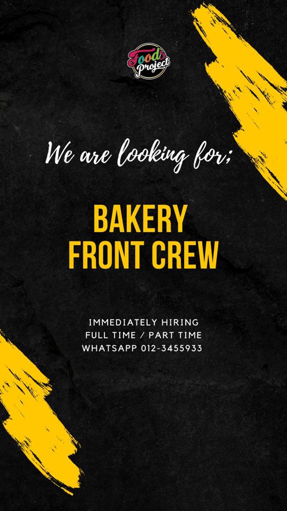 foodsproject's tweet photo. ‼️ URGENT HIRING ‼️

📍 Based on Tambun
📌 https://t.co/pYSkLDm3ti https://t.co/2YvwmKNMtE