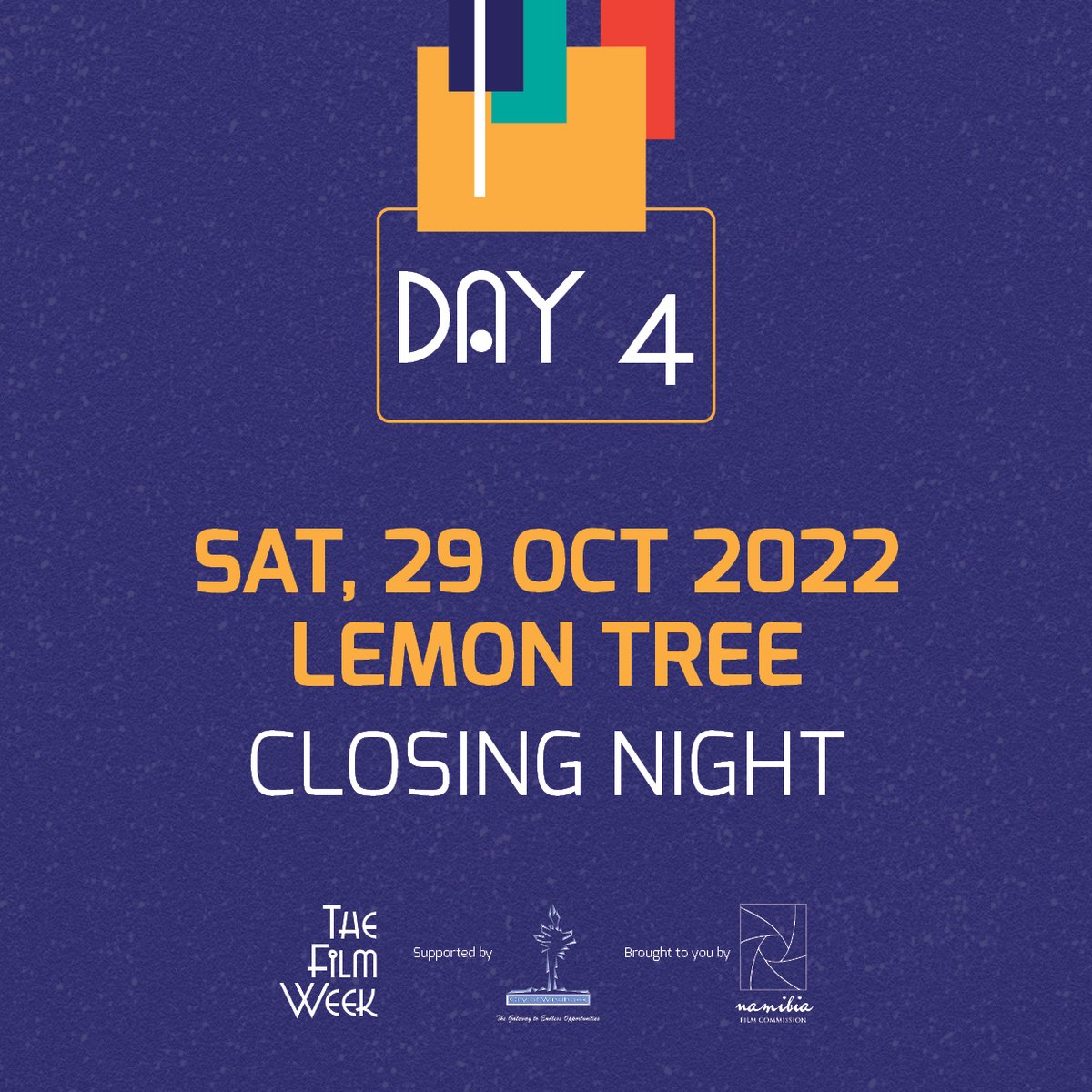 Namibia_F_C's tweet photo. Day 4 of #NFCFilmweek - which is our closing night will be @lemontreerestaurant .

We have 1 feature film that will be screened.🍿🎬
ZULA BOYZ is directed by Vickson Hangula.
The movie is about survival ,friendship and numerous sticky situations.😬🎬

TIME: 19:00 pm https://t.co/VQCokppnKI
