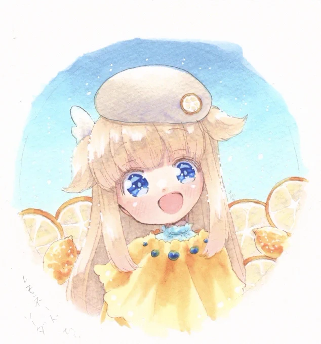 #sweetsmagic展スキャンバージョンも置いときます額でちょっと隠れちゃってるので 