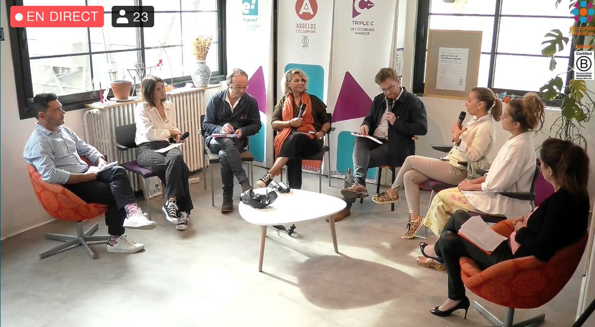 🟠🔵🟣 Embarquer les équipes dans le mouvement #BCorp : l'adhésion, en interne, est indispensable pour atteindre les objectifs et répondre aux enjeux. 
Le chemin vers l'engagement ne se fait pas sans les équipes et le collectif. 

🔴 emission.aggelos.fr