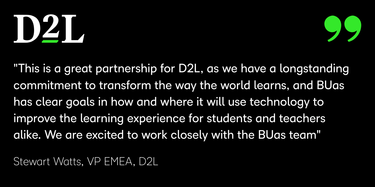 D2L_EMEA's tweet photo. We're thrilled to be partnering with @bredauas, helping the Netherlands-based institution to #personalise and increase the flexibility of education for its 10,000 students, staff and third parties via our #Brightspace learning platform #WelcomeToD2L
https://t.co/zMWgu5RbD9 https://t.co/PVF8A4TCpy