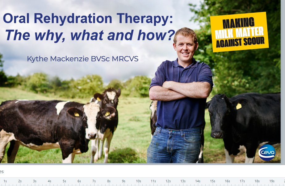 With autumn calving well underway, SQPs can brush up  on "Why, what &amp; and how of ORAL REHYDRATION THERAPY" for free <a href="/SQPTraining/">SQP Training</a>, courtesy of Rehydion from Ceva. 4 AMTRA points, this CPD aims to bust a number of myths surrounding scour management #cevaruminants #AMTRA