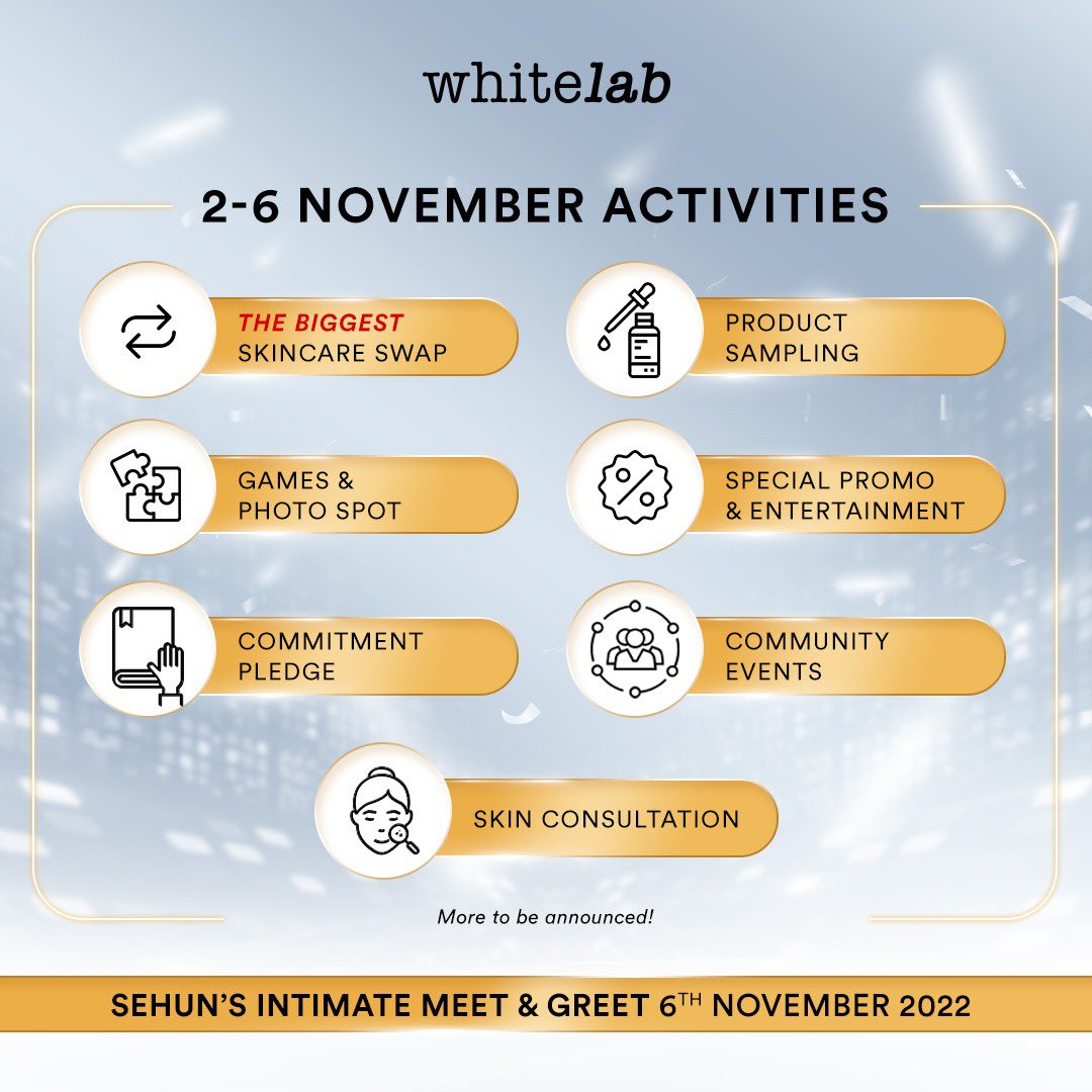 MaboKpop's tweet photo. Sehun EXO akan mampir ke Indonesia!
#Sehun akan melaksanakan Meet & Greet pada 6 November 2022 sebagai rangkaian acara offline exhibition Whitelab di Jakarta.
#Whitelab #ImCommited
#EXO #WhitelabXSehun
https://t.co/OLXECEsrdY
https://t.co/fedNj8jYpm
https://t.co/NVobtDebiS