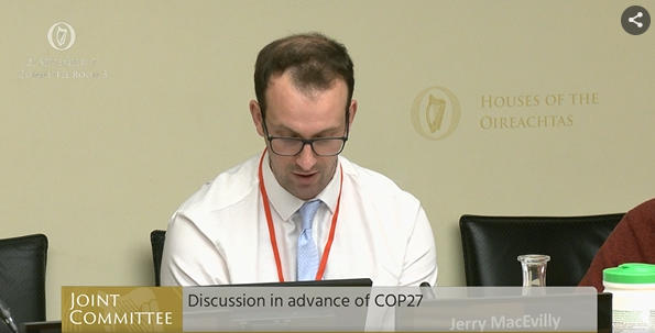 Statement from @Jerry_MacEvilly , Head of Advocacy at Coalition 2030 member @foeireland speaking about the importance of rejecting the #ECT and endorsing a Fossil Fuel Non-Proliferation Treaty @fossiltreaty at the upcoming #COP27 #SDGs #SDG13