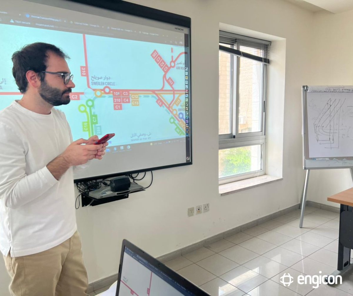 Engicon's tweet photo. Engicon worked closely with WhereIsMyTransport, a leading mobility technology company in South Africa, on digitalizing Amman's public transport routes through a short-term project funded by the World Bank.

#Engicon #Transportation 

#engineering #routes #publictransport https://t.co/Zk4QkbviZp