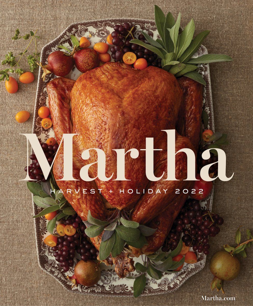 On today's themarthablog.com we are debuting Martha: Harvest + Holiday, our new digital issue filled with ideas and practical advice along with an immersive, rich, curated shopping experience - part content, part catalogue, it’s the Martha-logue! ema.gs/martha