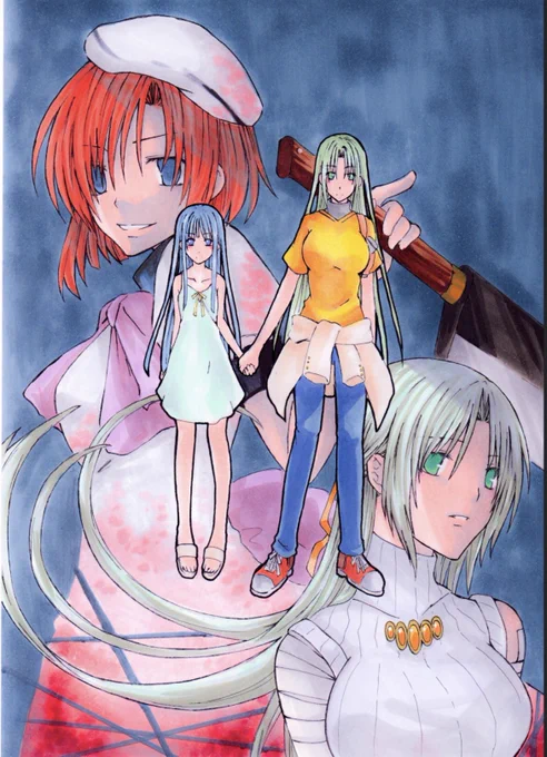 へったくそ!なのは承知の上のうpだが懐かしいなおいレナ梨花+詩魅作品の表紙絵にしてたやつだでも内容すっかり忘れたなんかレナ詩音が疑心暗鬼になってそれを梨花魅音が各々助ける話だったのは記憶してるんだけど細かい内容思い出せん詩音大怪我してますけど昔の私とちょっと小一時間お話したい 