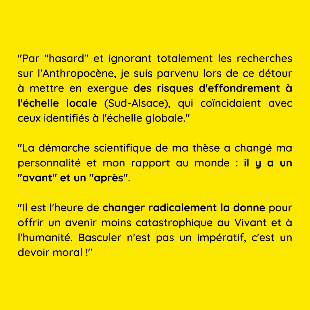 Basculons2's tweet photo. @Polytechnique @CentraleNantes @ActesSud @ExtinctionR @makesense @Les_shifters @theShiftPR0JECT @PartiEquinoxe @MarineCalmet @Conv_Citoyenne @wildlegalfrance @LenaLazare @lessoulevements @EcoleDuBreuil @Hugo_28vl @CliMates_intl @hc_climat @AmbianceMaxime @xrFrance @PrimairePop @GeronNina @delphinebatho @GaelGiraud_CNRS @Thinker_View @PresagesPodcast 14/30 : Adrien a travaillé en finance, dans le renseignement, a soutenu une thèse sur l'#effondrement du Sud-Alsace. Auteur et éco-aventurier, il s'est lancé dans une aventure à vélo. Parti de #Mulhouse, il est actuellement en Asie centrale.
📚 @picharbonnier, Serge Latouche https://t.co/A9asEmd9fy