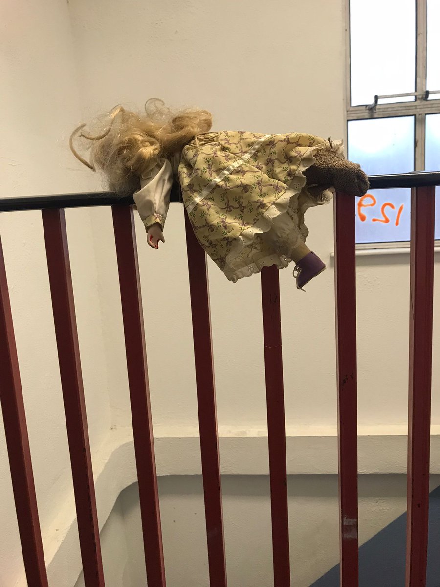 St Paul's CBS Secondary School News (@thebrunnerd7) on Twitter photo Never mind Elf on the Shelf. We have a Doll in the Hall here in Brunner for Halloweek. Say hello to Izzy! Never mind Elf on the Shelf. We have a Doll in the Hall here in Brunner for Halloweek. Say hello to Izzy!