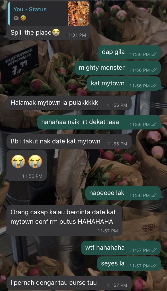 sunflwrsuu's tweet photo. betul ke bila date kat mytown confirm putus? skskksksksksks 

ingatkan kat Bali je camni🤡 https://t.co/dLVkv2r1SC