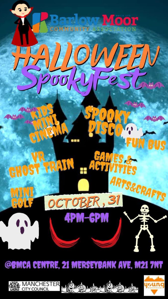 BMCA_Nursery's tweet photo. Spookyfest is approaching!! 👻🧙🏽🎃 see details below #spookyfest #bmca https://t.co/domFL2nIZK