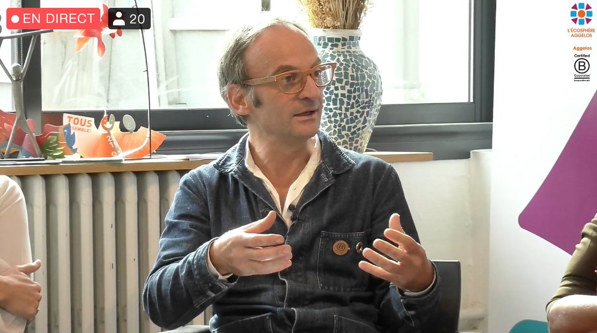 🟠🔵🟣 "Des grandes marques (peu vertueuses) sont #BCorp ? Et oui. Il ne faut pas oublier le chemin, le mouvement, l'effort que s'apprête à faire ces entreprises pour être, justement, + vertueuses.
Le monde n'est pas binaire." - @alaingross

🔴 emission.aggelos.fr