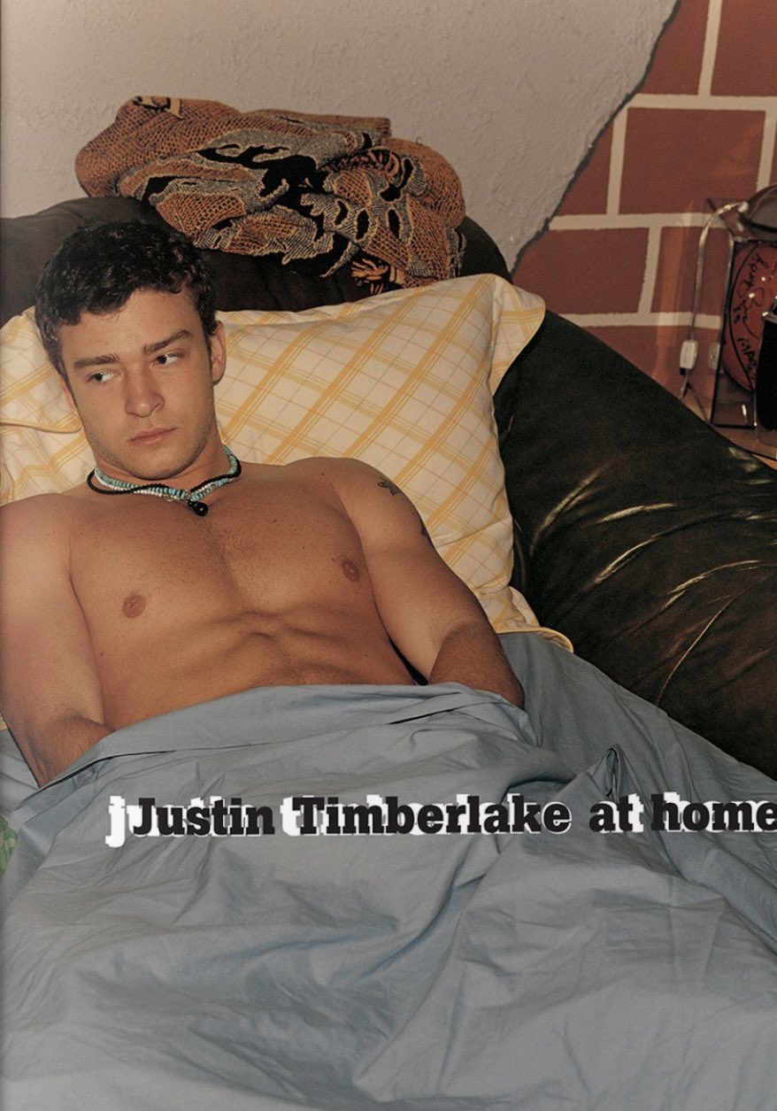 Justin Timberlake: At Home, L'Uomo Vogue November 2002 – Steven Klein