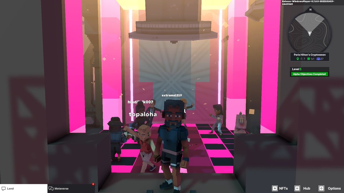 kookkailoza's tweet photo. @TheSandboxGame I just participated in the Paris Hilton  #Cryptoween Event. Dancing in the Clock Tower check out my screenshot below!
🎃👇 https://t.co/edneUvXaak