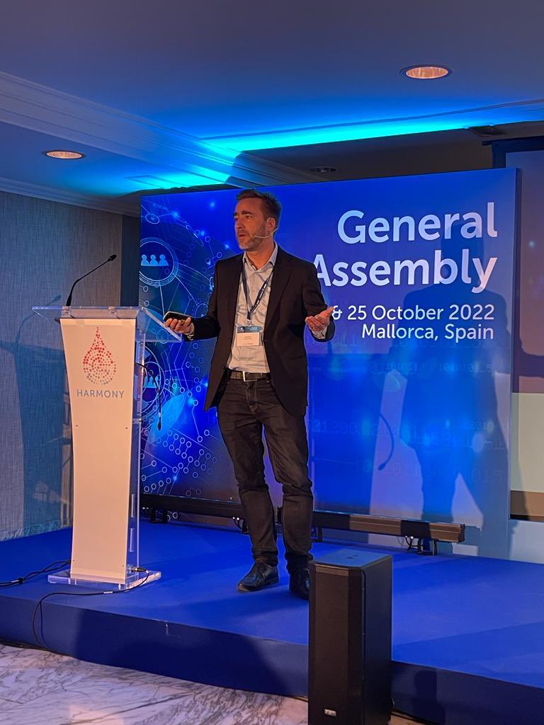 Great discussions at <a href="/HarmonynetEU/">HARMONY Alliance Foundation</a> General Assembly about using Big Data for quality of life research in haem cancers. <a href="/MyelomaEurope/">Myeloma Patients Europe</a> and <a href="/cmlnet/">CML AdvocatesNetwork</a> presented their own research proposals, counting on academia &amp; industry to get this research done! #bigdataforbloodcancer