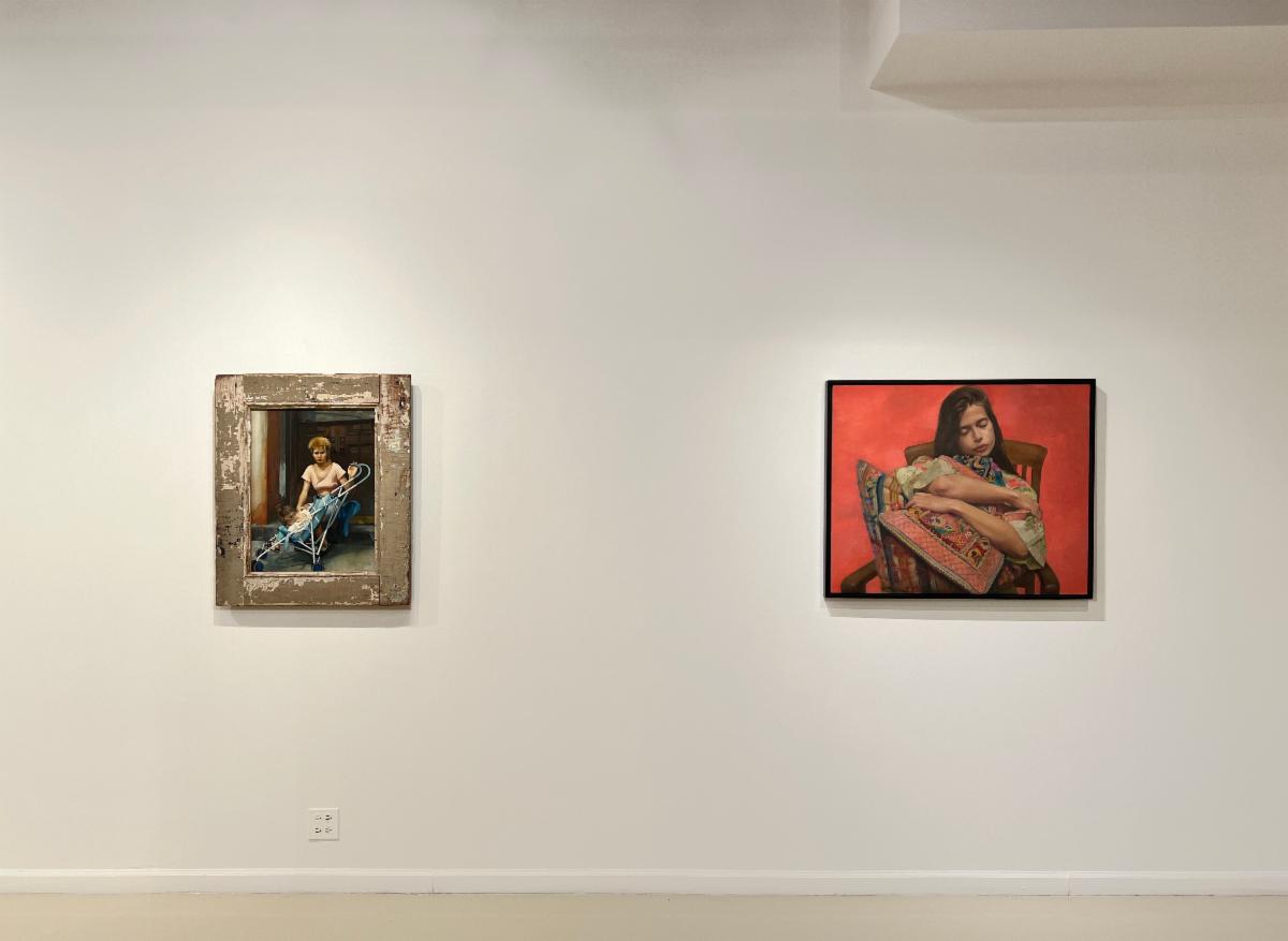 Gallery_Henoch's tweet photo. Sharon Sprung’s portraits are miracles of closely observed personal elements set within lush washes of color.  See the last week of Sharon Sprung's seventh solo exhibition at Gallery Henoch.
#sharonsprung #fall #nycfall #nycartist #brooklyn #newexhibition #soloshow #galleryhenoch https://t.co/YDteXWOGuy