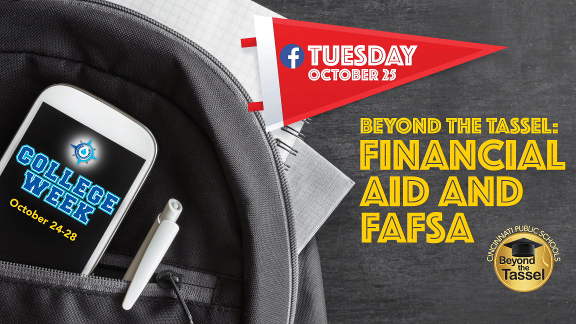 IamCPS's tweet photo. Get the financial facts! Join us for Beyond the Tassel: Financial aid and FAFSA to learn how you can pay for college!  Stay tuned for upcoming tips on financial aid on our social media channels! #CPSCollegeWeek
Click the link to learn more: https://t.co/gqLdZwES09 https://t.co/DHqpDw4iaM