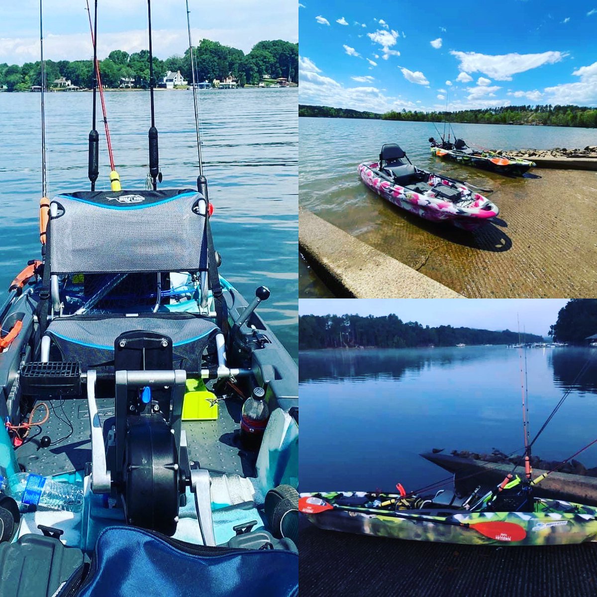 NcyakA's tweet photo. Who’s fishing this weekend? This guy!!! 
We are a house of 3 awesome 3 Waters Kayaks. Feelfree Kayaks
#GOBIGFISH
#feelfreefishingteam
Big Fish 120
Big Fish 105
Big Fish 103 love them all!! @tonyamac74  @3waterskayaks @feelfreekayaks @feelfreefishingteam https://t.co/WBuOT3yJWe