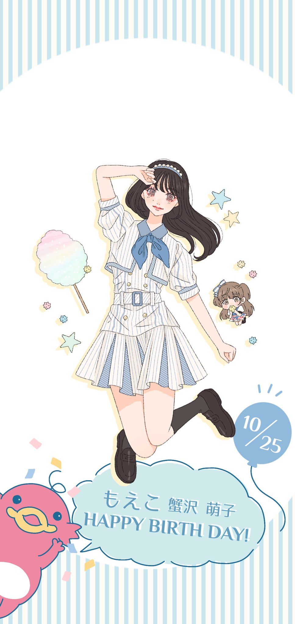 ノイミー 蟹沢萌子 イコノイジョイパズル生誕祭 カード 直筆 ノイミー 蟹沢萌子 生写真 イコノイジョイ2024衣装 ダイナー