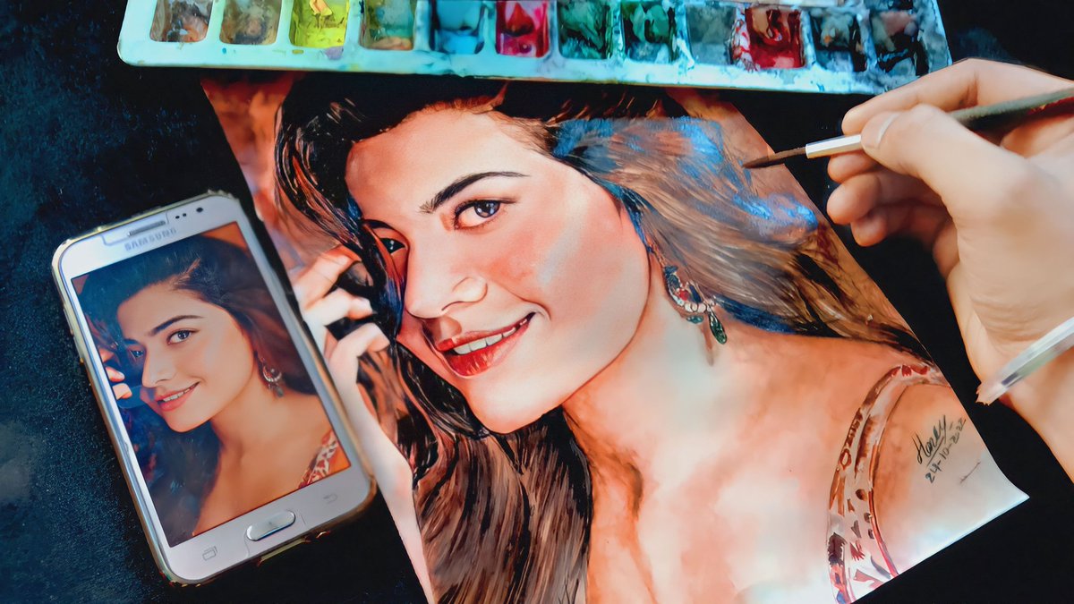 mukesh_janagal's tweet photo. Drawing @iamRashmika 🤩 Hyper Realistic 48 Hours Complete 💯 This Work 🥵 #RashmikaMandanna #ArtistOnTwitter #Artist #painting #portrait #Watercolor #hyperrealstic #drawing
Full Video 👇👇👇👇👇👇👇
https://t.co/wPF7wD6bVt https://t.co/r0ZHooK0o3