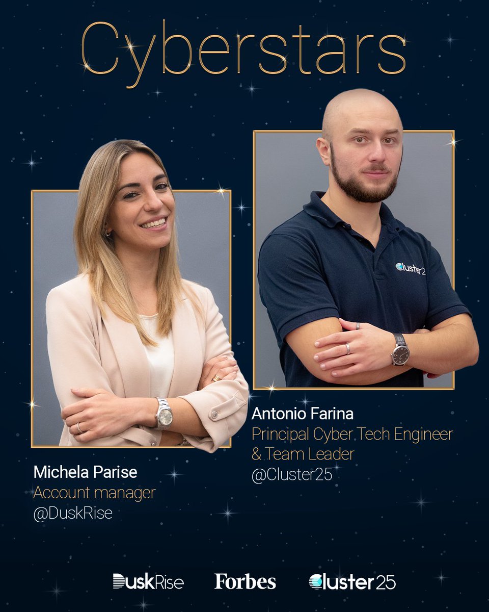 We are proud to have not one but two of our teammates on the <a href="/ForbesItalia/">Forbes Italia</a> list of the most promising young people in IT security and aerospace. Per aspera ad astra⭐️

See the full list: forbes.it/2022/10/21/i-c…