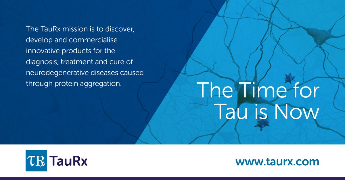 TauRx's tweet photo. For almost three decades, scientists at #TauRx have focused their research on tau pathology in #Alzheimer’s and other neurodegenerative diseases, with one of the most advanced tau-focused research programmes in the world.
Find out more about our work: https://t.co/YAUahoVxwL https://t.co/oH3rnqZVh4