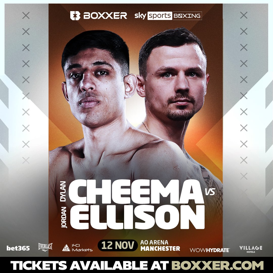 ✅ Card complete ✅ #FightNightManchester Rising star @isitril meets unbeaten prospect Ross McGuigan BOXXERSeries 2.0 Champ @CheemaBoxing + more added to the bill 📝 💻Full story + Tickets🎟 BOXXER.com #FightNightManchester | 12 Nov | AO Arena | @skysportsboxing