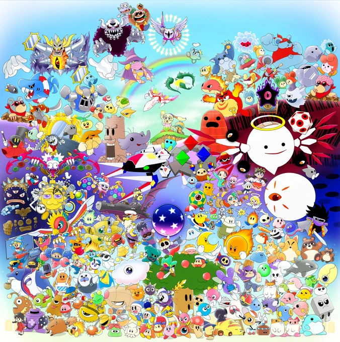 #星のカービィ30周年を365日祝いたいチャレンジまさかゲームで会えるとは思わないじゃん? 